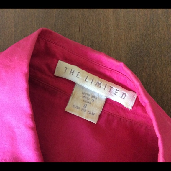 Early The Limited 💯 % silk SS shirt sz S - Picture 3 of 8